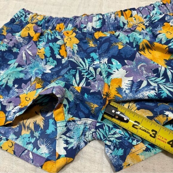 PATAGONIA Women’s Barely Baggies Blue Flower & Shell Shorts Size S - Picture 8 of 8
